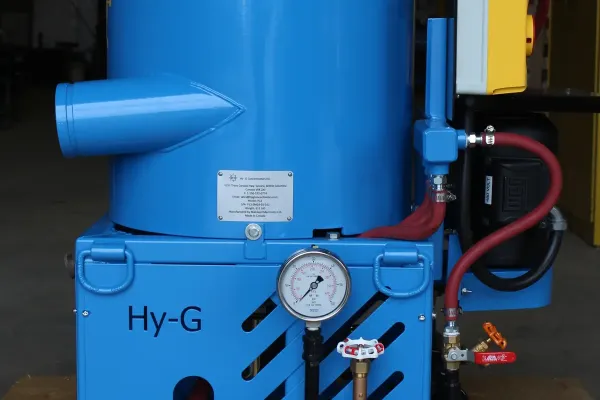 Hy-G P12 placer gold concentrator, full machine with control panel.