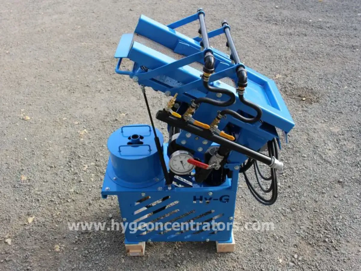 Hy-G P5T concentrator, angled side view.